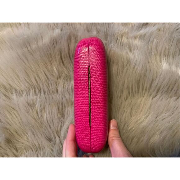 Lilly Pulitzer faux croc hard eyeglass/sunglass case - Picture 4 of 7